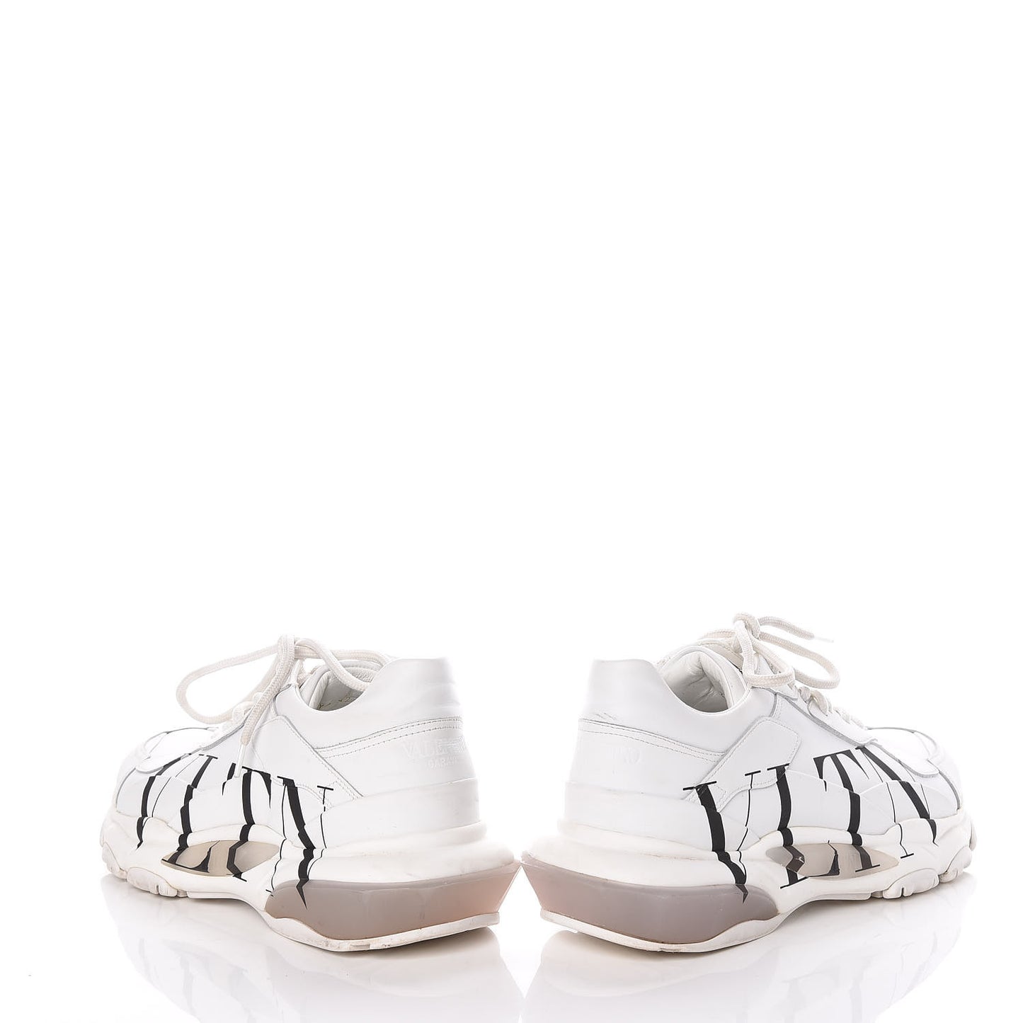Calfskin VLTN Mens Bounce Sneakers 42 White