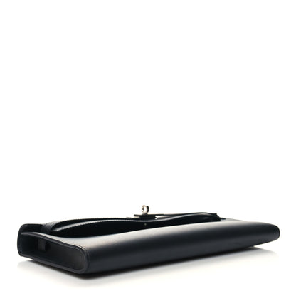 Hermes Swift Kelly Cut Clutch Pochette Black 4 of 10