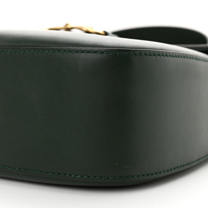 Gucci Calfskin Medium Lady Web Shoulder Bag Green 10 of 14