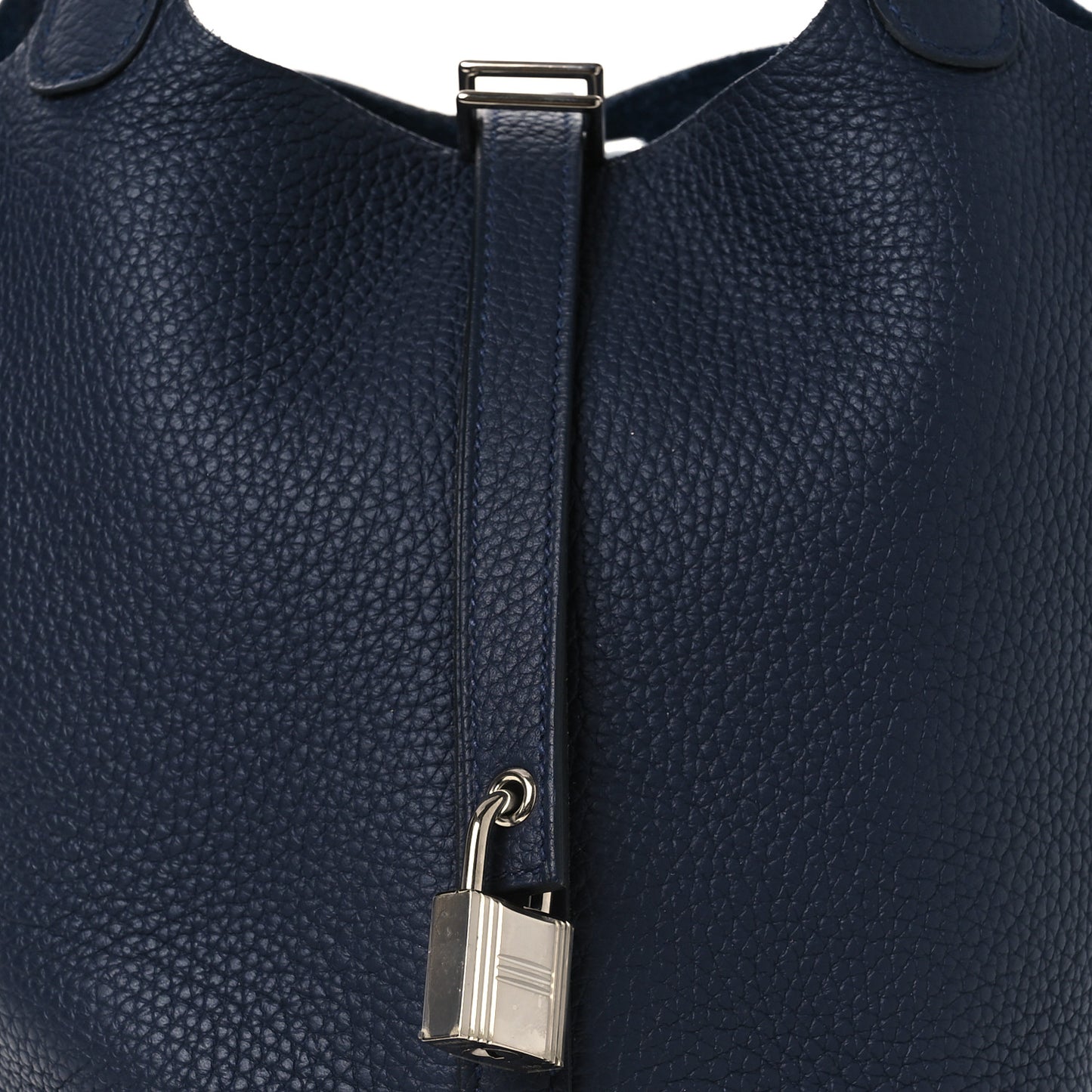 Taurillon Clemence Picotin Lock 18 PM Bleu Nuit