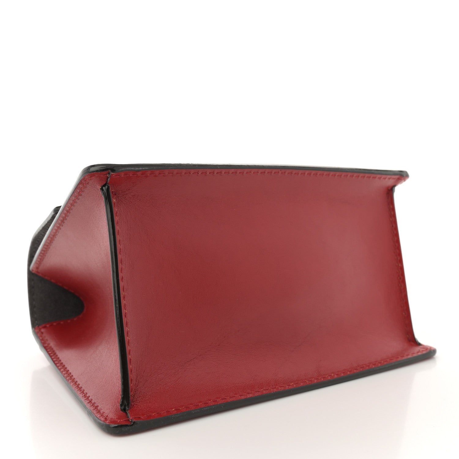 Jimmy Choo Calfskin Mini Madeline Top Handle Satchel Red 4 of 12