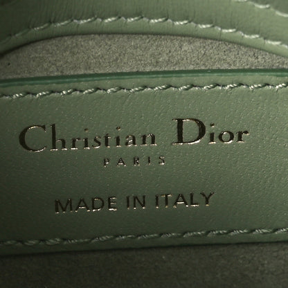 Christian Dior Lambskin Cannage Micro Lady Dior Green 6 of 10