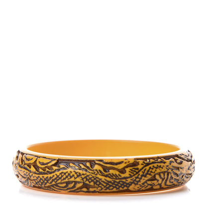 Gucci Resin Flora Bracelet Giallo 2 of 3
