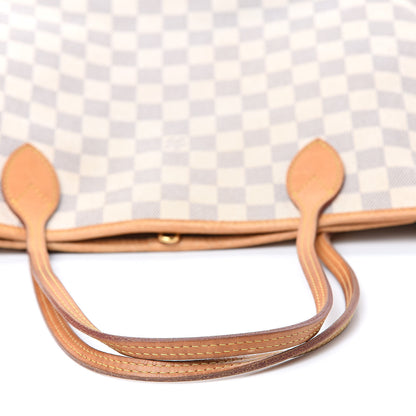 Louis Vuitton Damier Azur Neverfull MM 9 of 22