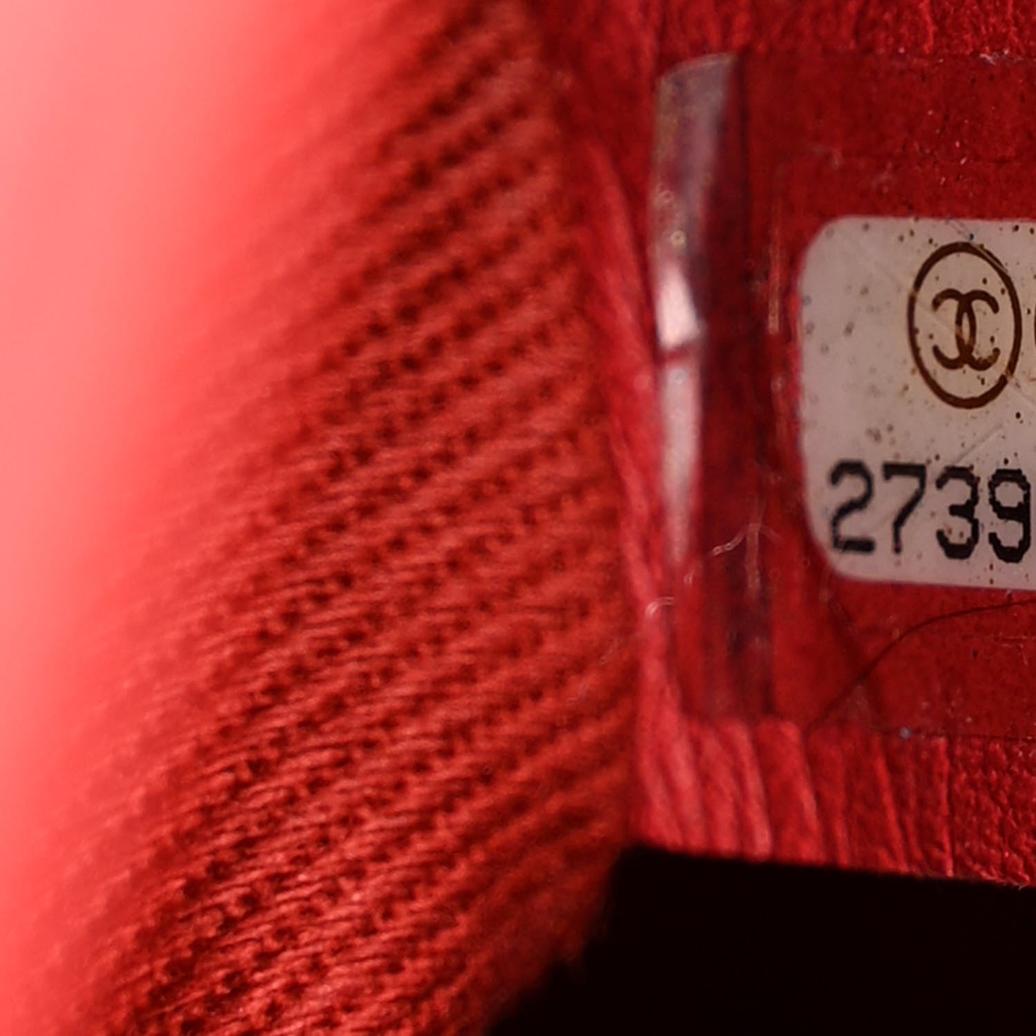 Chanel Caviar Quilted Small Coco Handle Flap Red 7 of 12