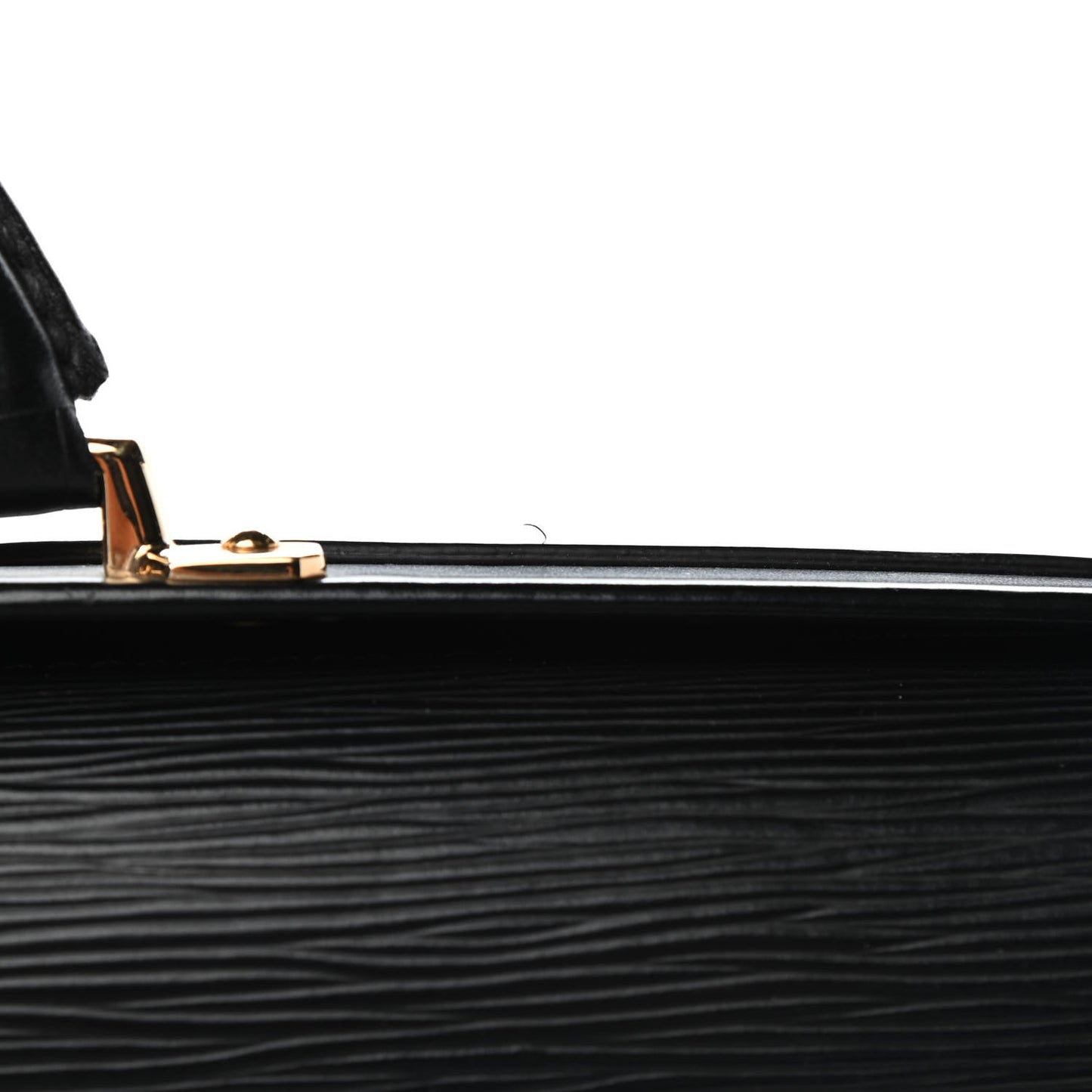 Epi Serviette Fermoir Briefcase Black