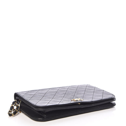 Chanel Lambskin Quilted Small Single Flap Black 4 of 19