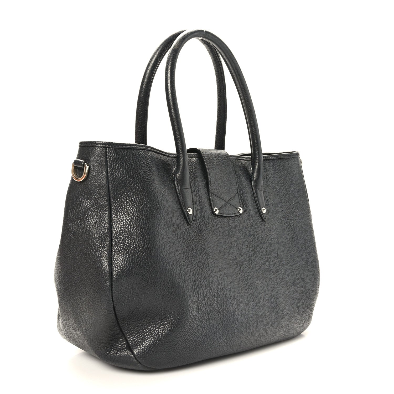 Jimmy Choo Grainy Calf Rania Black 3 of 8