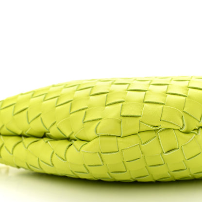 Bottega Veneta Nappa Intrecciato Small Turn Pouch Acid Kiwi 9 of 10