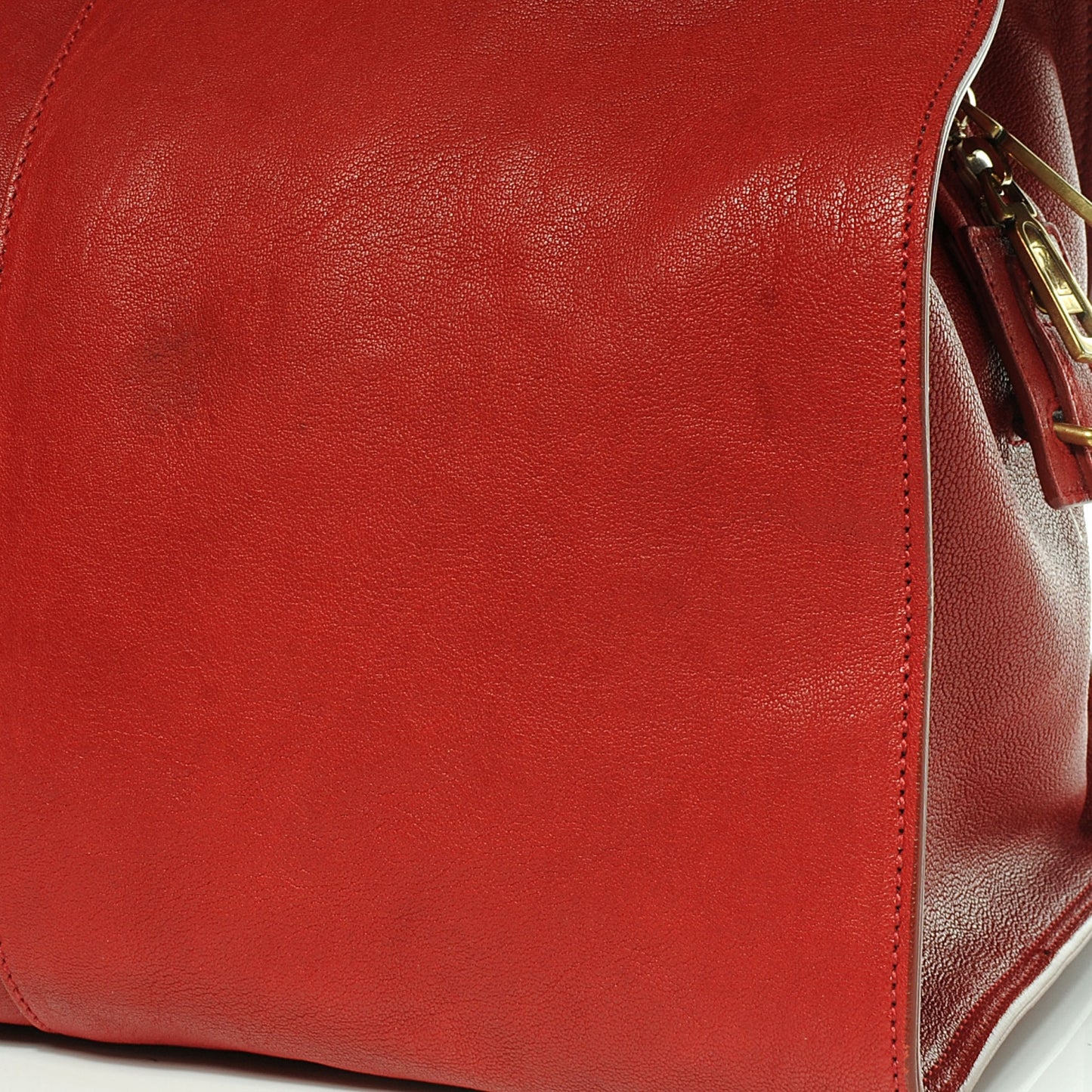 Sheepskin Large Cabas ChYc Red