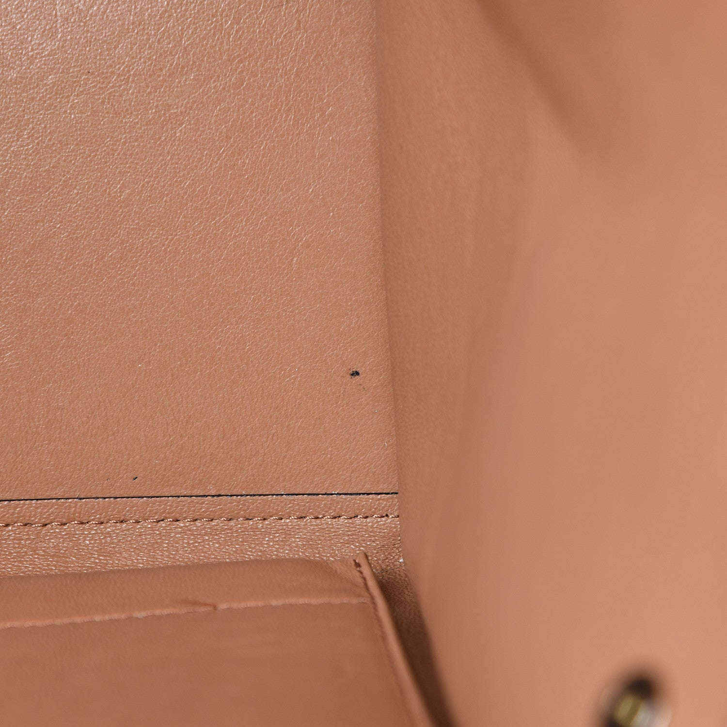 Celine Natural Calfskin Suede Medium Trapeze Tan 12 of 22