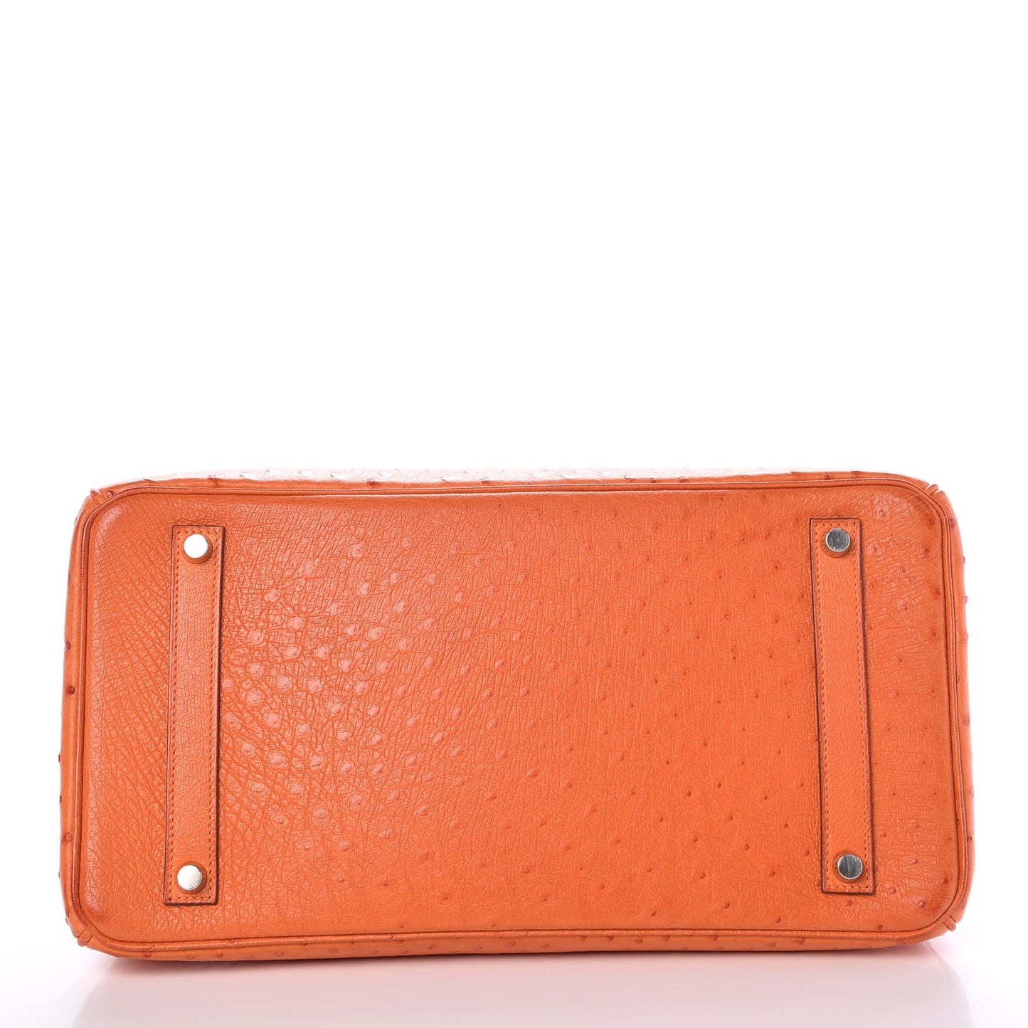 Ostrich Birkin 35 Orange