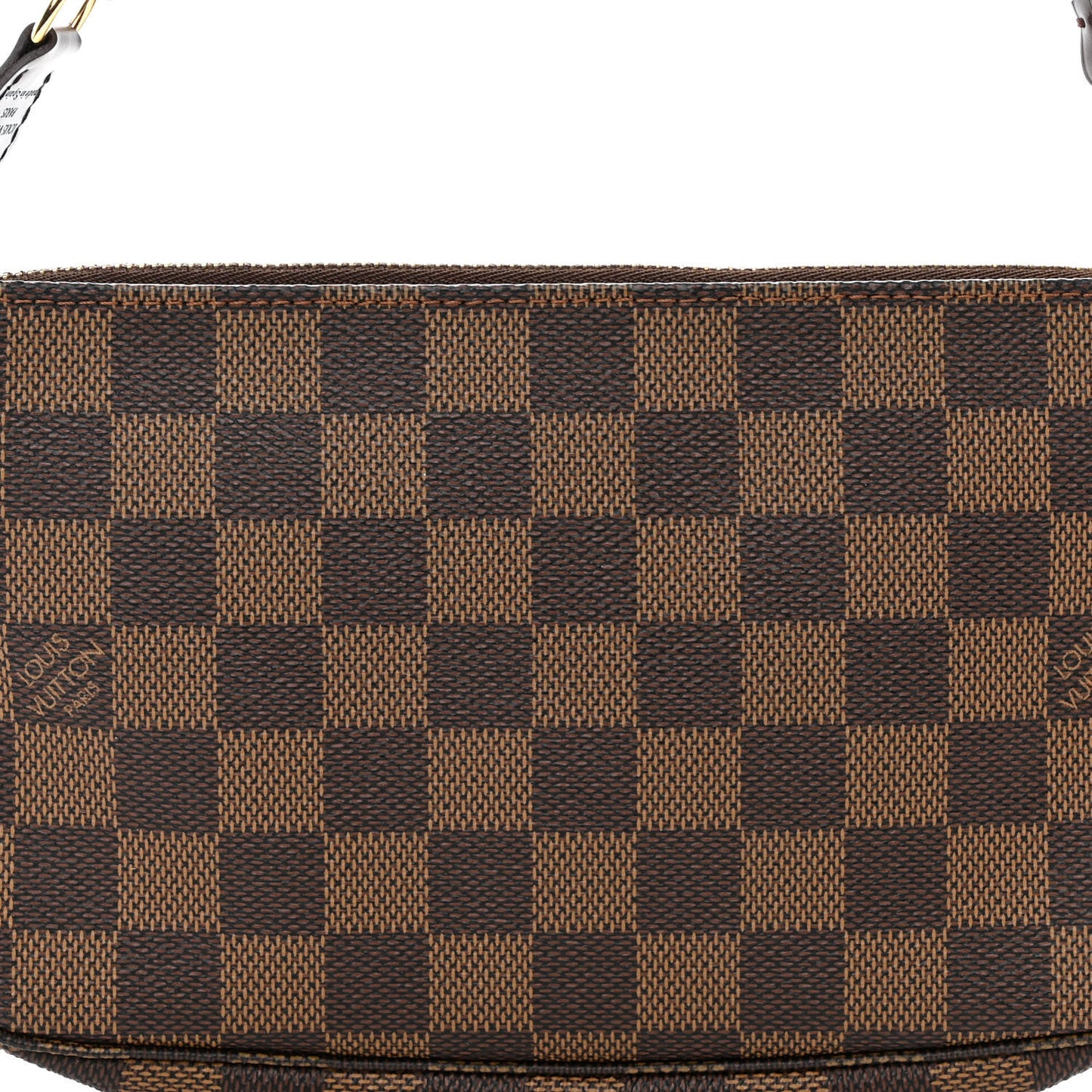 LOUIS VUITTON Damier Ebene Pochette Accessories