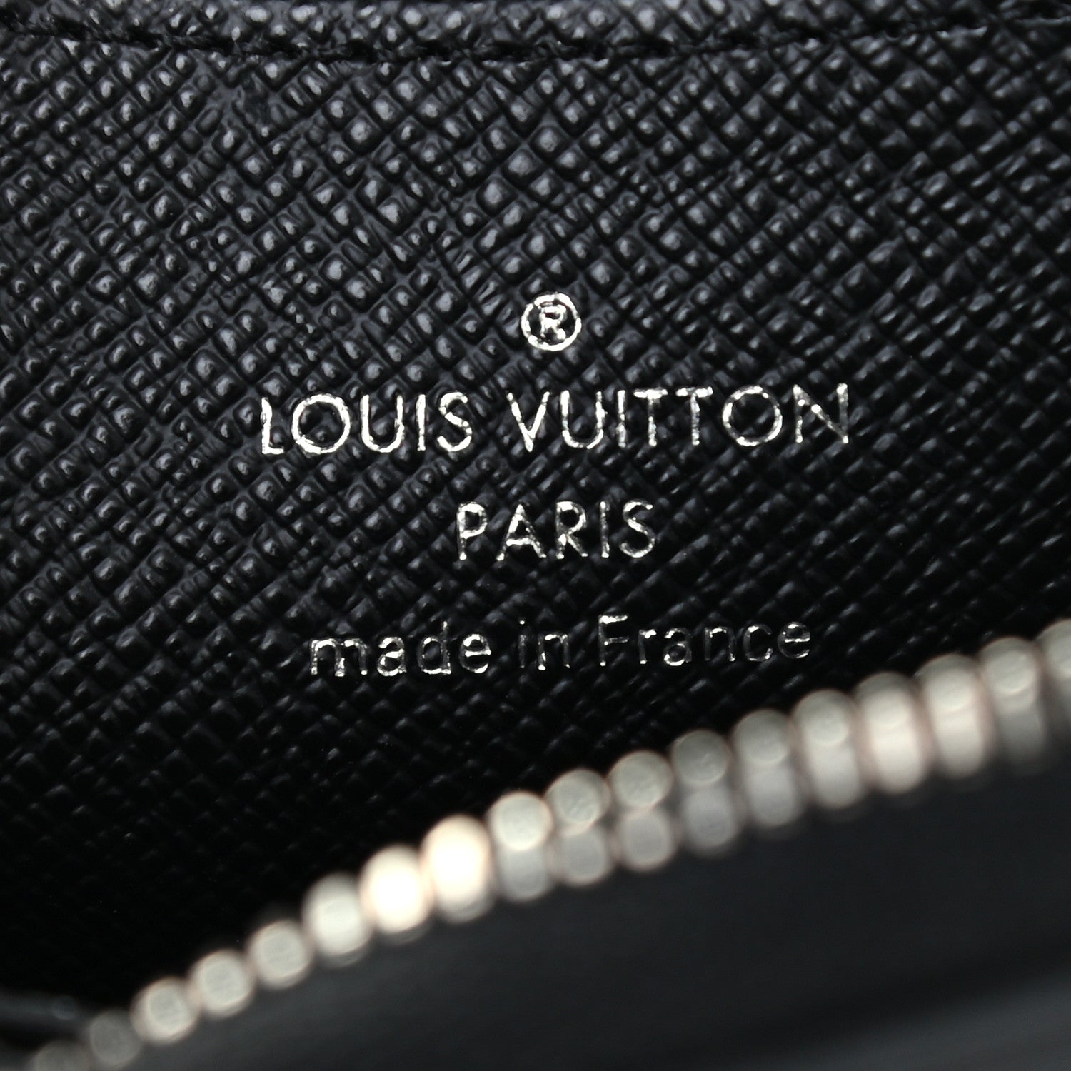 Louis Vuitton Epi Zippy Coin Purse Black 6 of 7