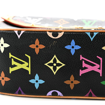 Louis Vuitton Monogram Multicolor Sologne Black 10 of 10