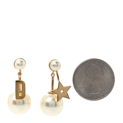 Christian Dior Pearl Dior Star Tribales Earrings 2 of 4