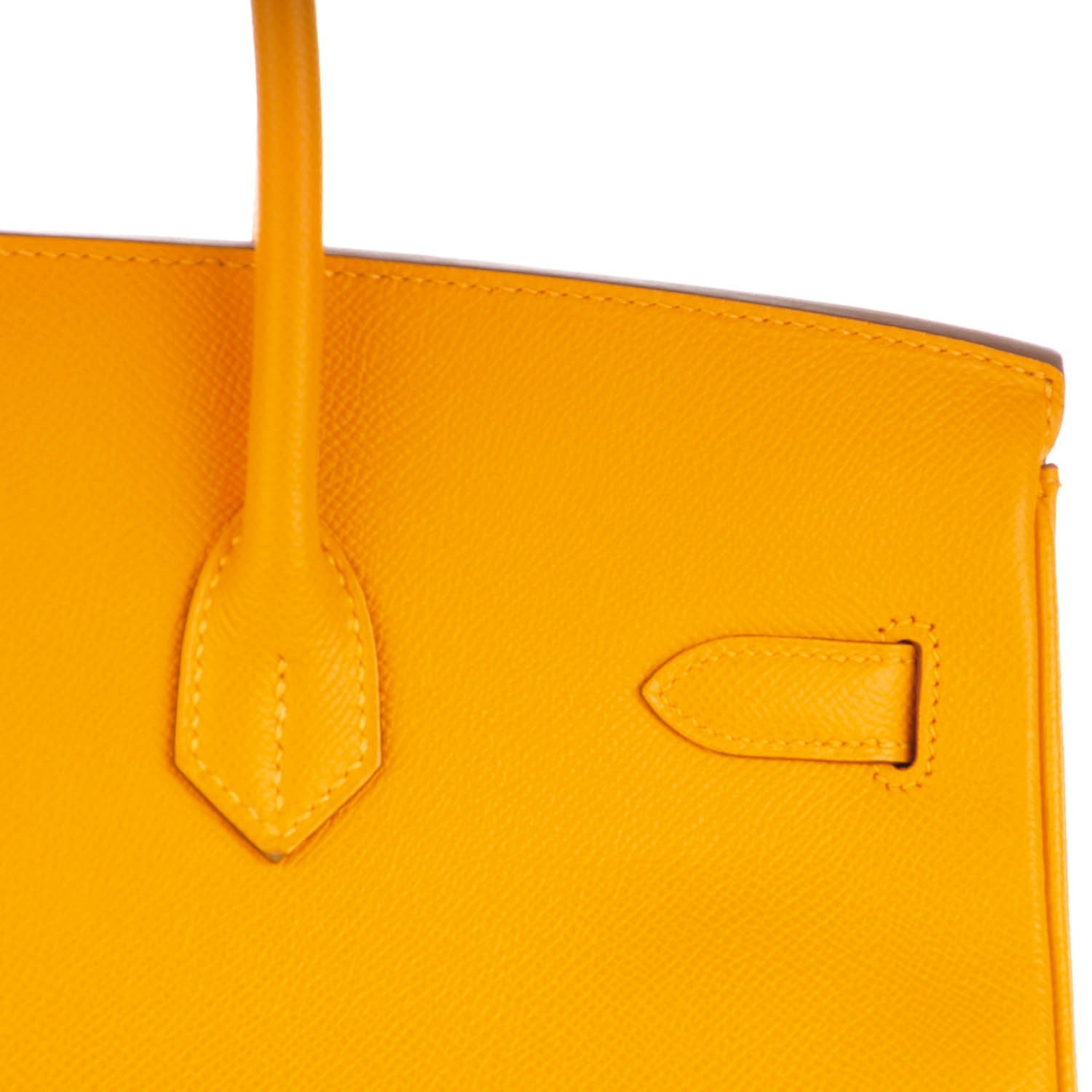Hermes Epsom Birkin 35 Jaune D'Or 23 of 25