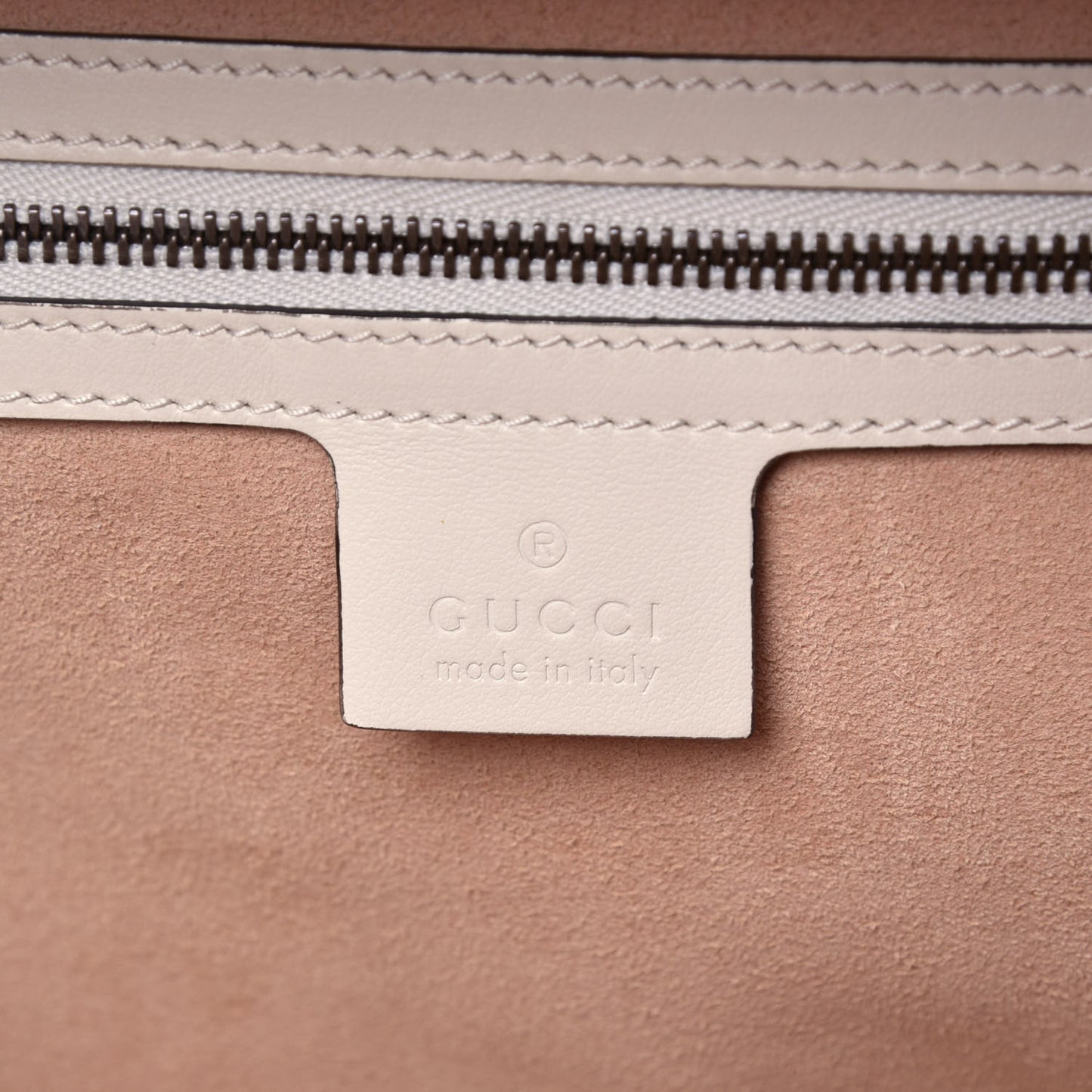 Calfskin Matelasse Sylvie Web Small GG Marmont Top Handle Shoulder Bag White