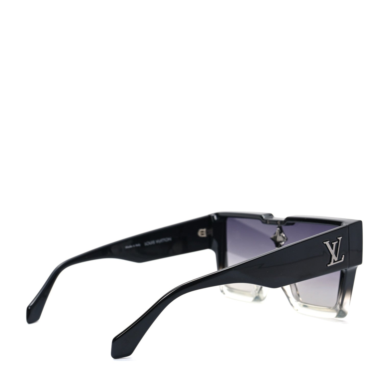 Louis Vuitton Acetate Swarovski Crystal Cyclone Sunglasses Z1736W Black 4 of 7