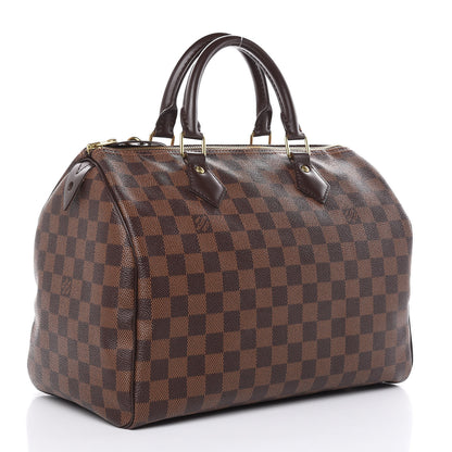 Louis Vuitton Damier Ebene Speedy 30 3 of 12
