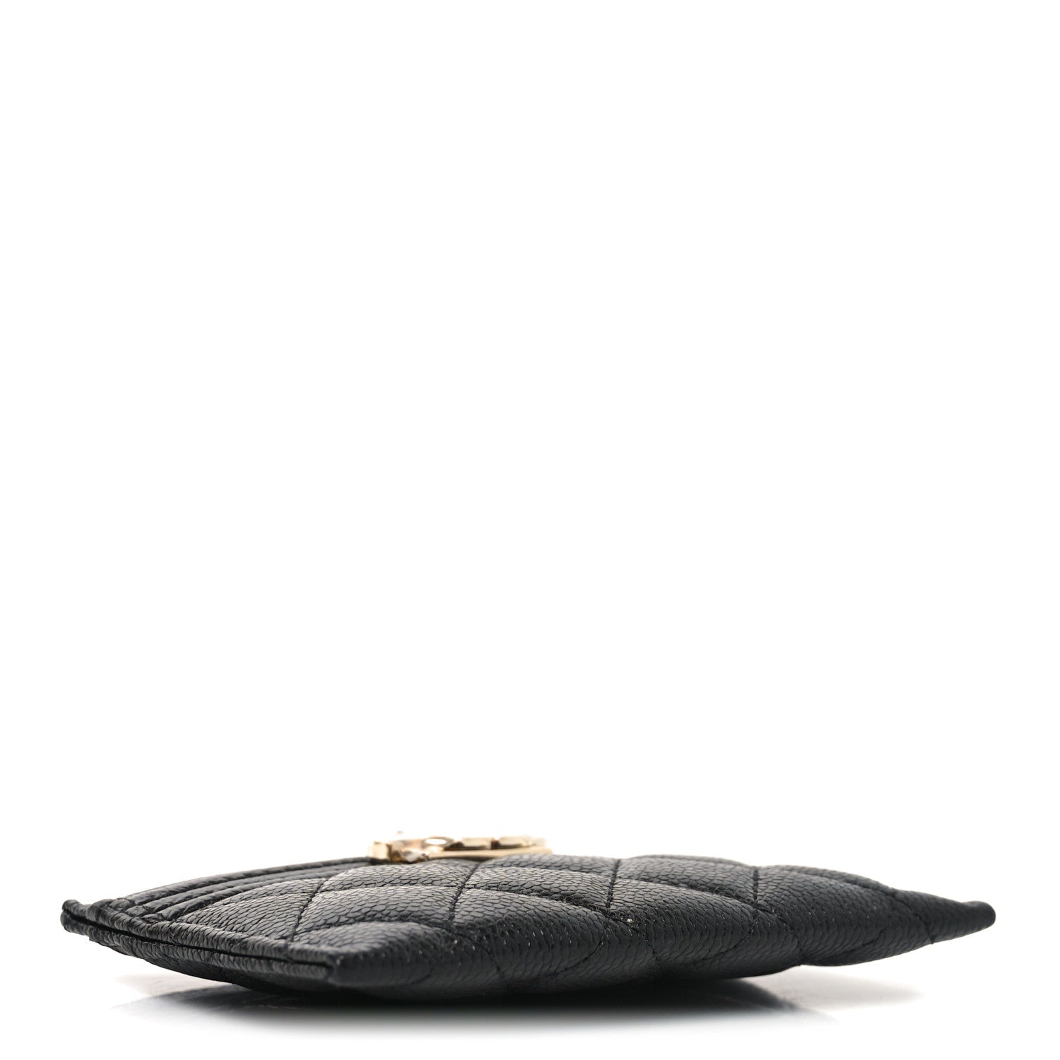 Chanel Caviar Quilted Boy Card Holder Black 4 of 8