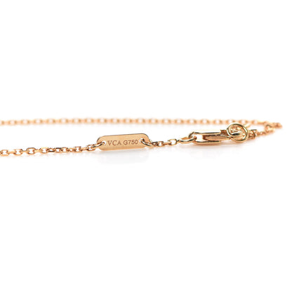 Van Cleef & Arpels 18K Yellow Gold Mother of Pearl Sweet Alhambra Bracelet 5 of 7
