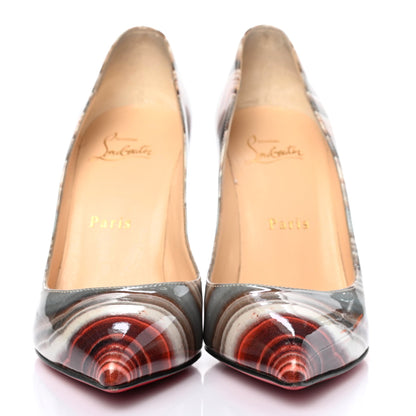 Christian Louboutin Patent Agate Pigalle Follies 100 Pumps 36.5 Multicolor 2 of 7