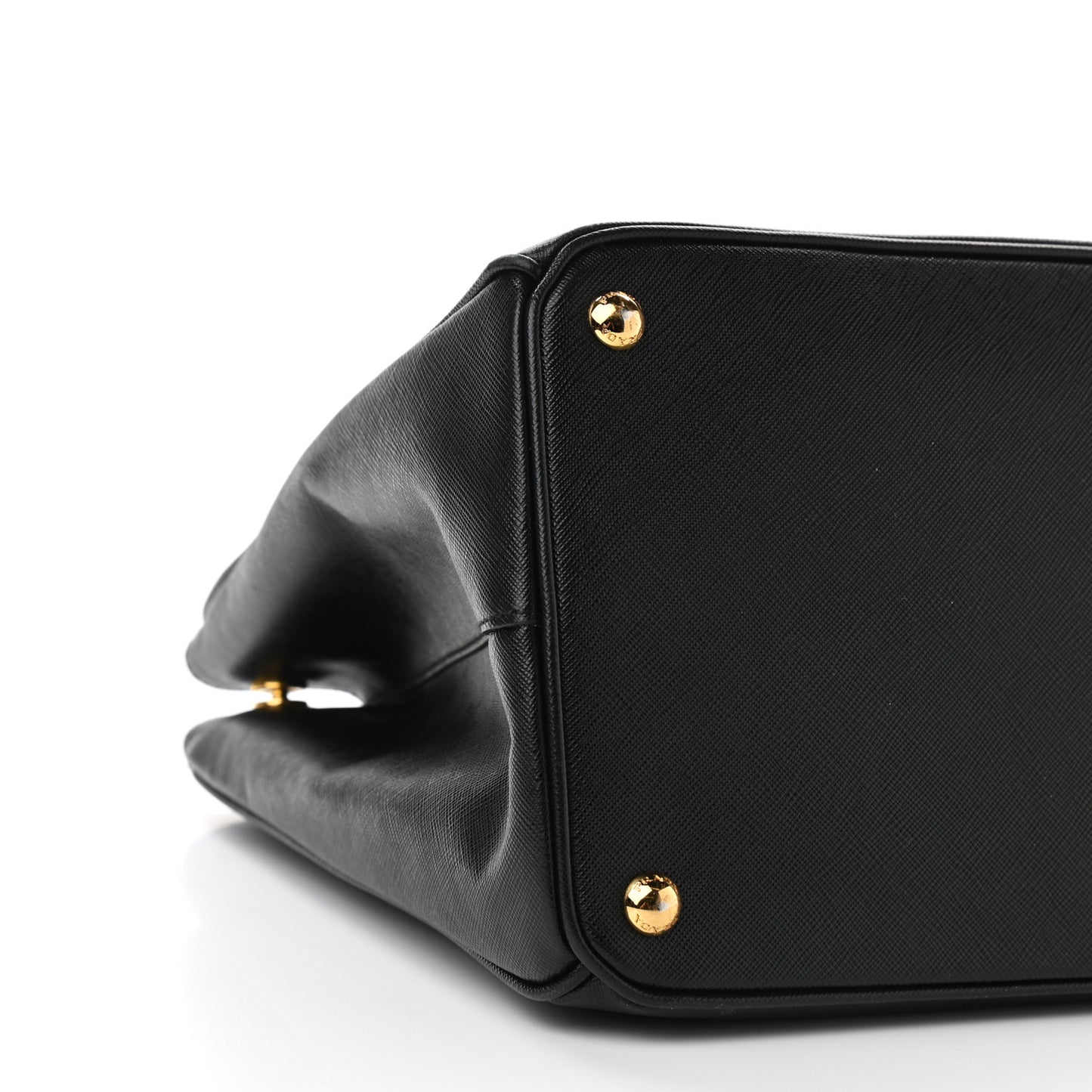 Saffiano Lux Large Tote Black