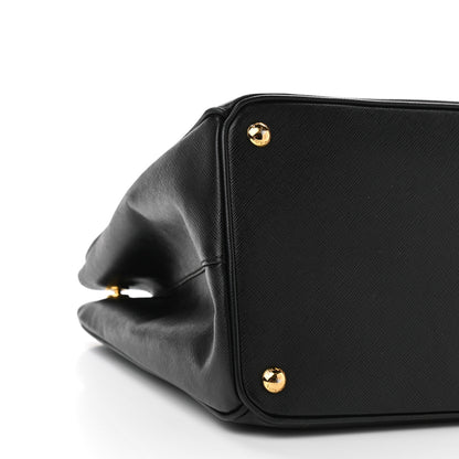 Prada Saffiano Lux Large Tote Black 9 of 10