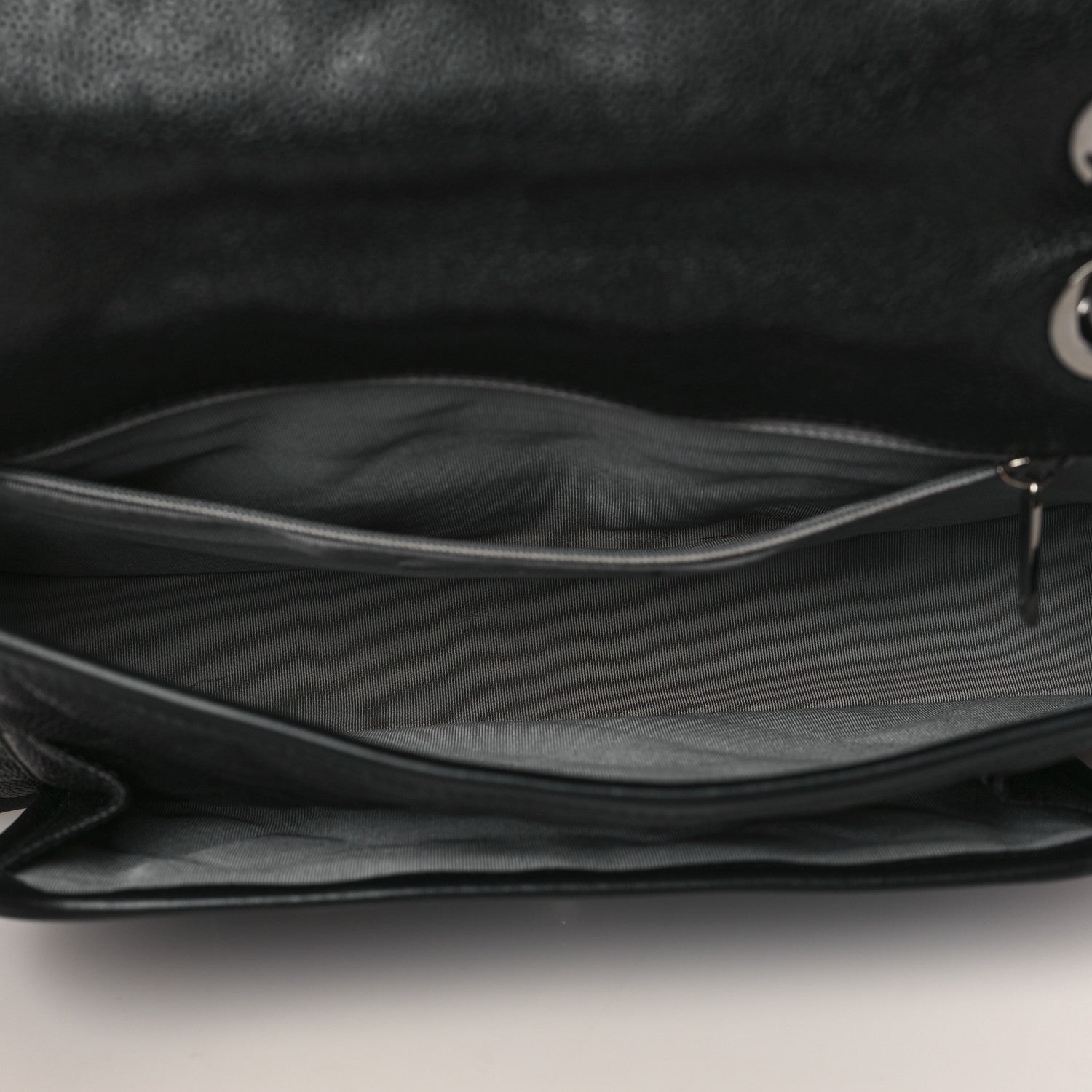 Chanel Caviar Quilted Medium French Riviera Flap Black 5 of 9