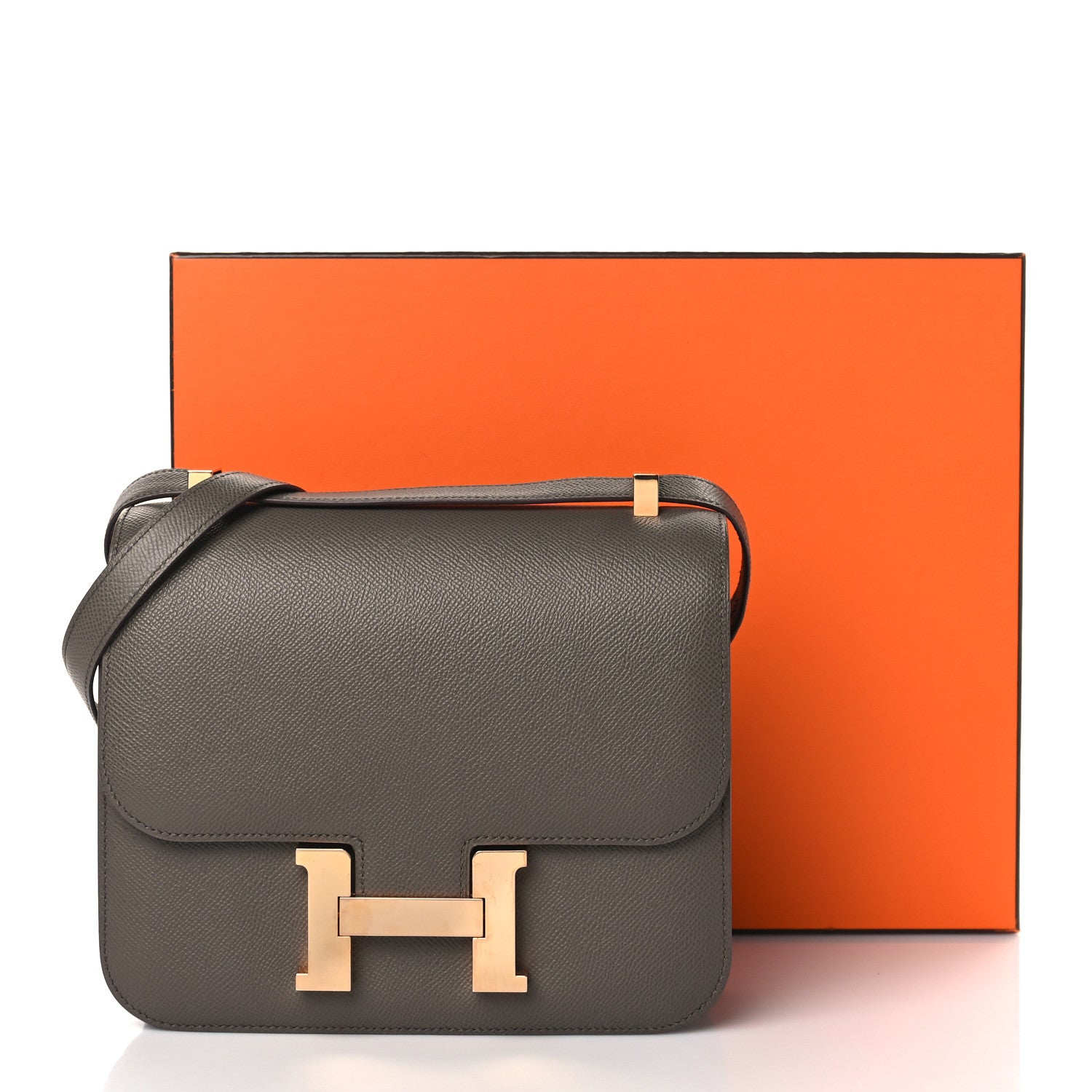 Hermes Epsom Constance 24 Etain 11 of 11