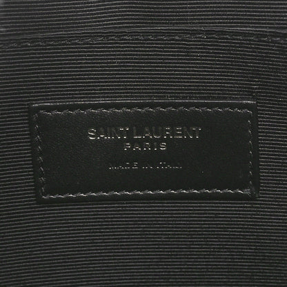 Saint Laurent Shiny Calfskin Monogram Zipped Tablet Holder Black 6 of 8