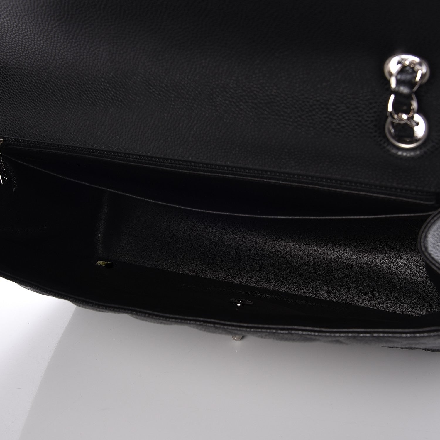 Chanel Caviar Quilted Maxi Single Flap Black 6 of 9