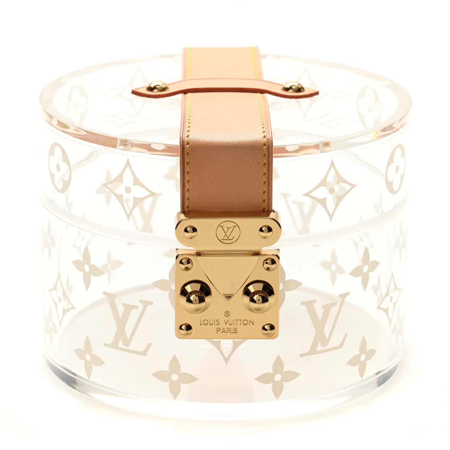 Louis Vuitton Transparent Plexiglass Box Scott 1 of 6