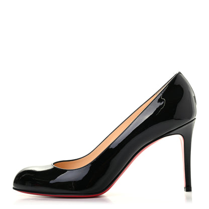 Christian Louboutin Patent Simple 85 Pumps 39 Black 1 of 7