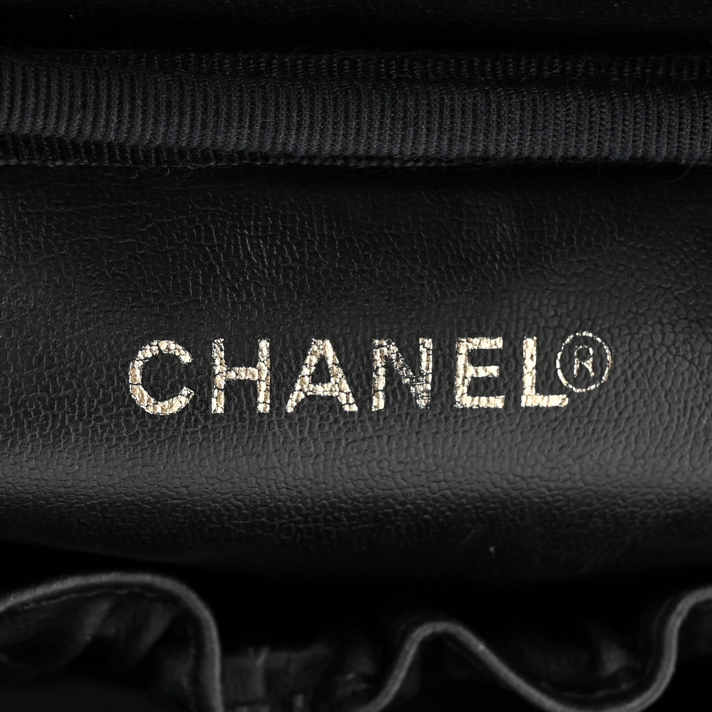 Caviar Cosmetic Vanity Bag Black