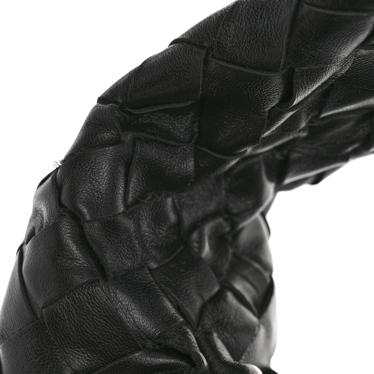 Bottega Veneta Calfskin Intrecciato Small Hop Black 13 of 14