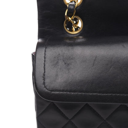 Chanel Lambskin Quilted Small Double Flap Black 11 of 16