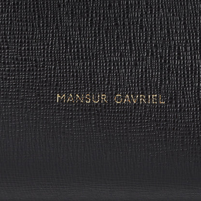 Mansur Gavriel Saffiano Bucket Bag Black Flamma 7 of 8
