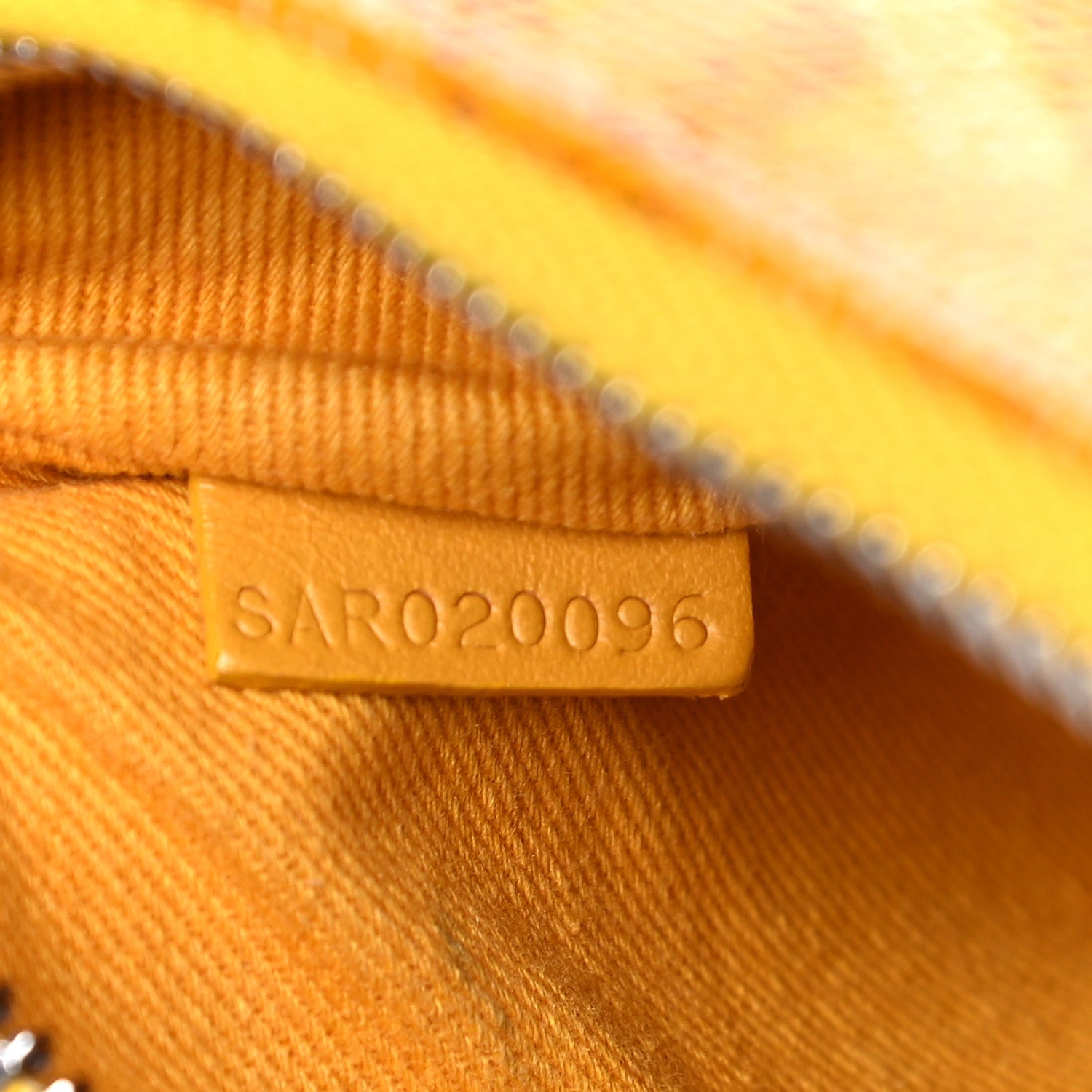 Goyard Goyardine Senat Pochette MM Yellow 7 of 20
