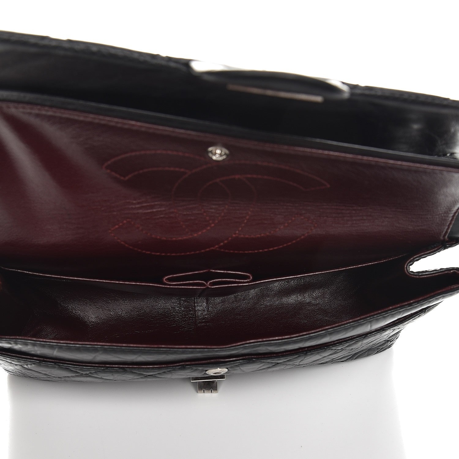 Chanel Aged Calfskin Quilted 2.55 Reissue 226 Flap Black 6 of 8
