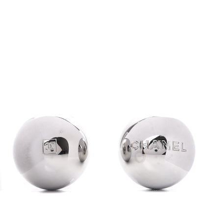 Chanel Metal Lambskin Petanque Boules and Jack Set 4 of 7