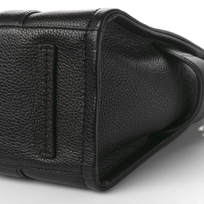Marc Jacobs Grained Calfskin Medium The Tote Bag Black 8 of 8