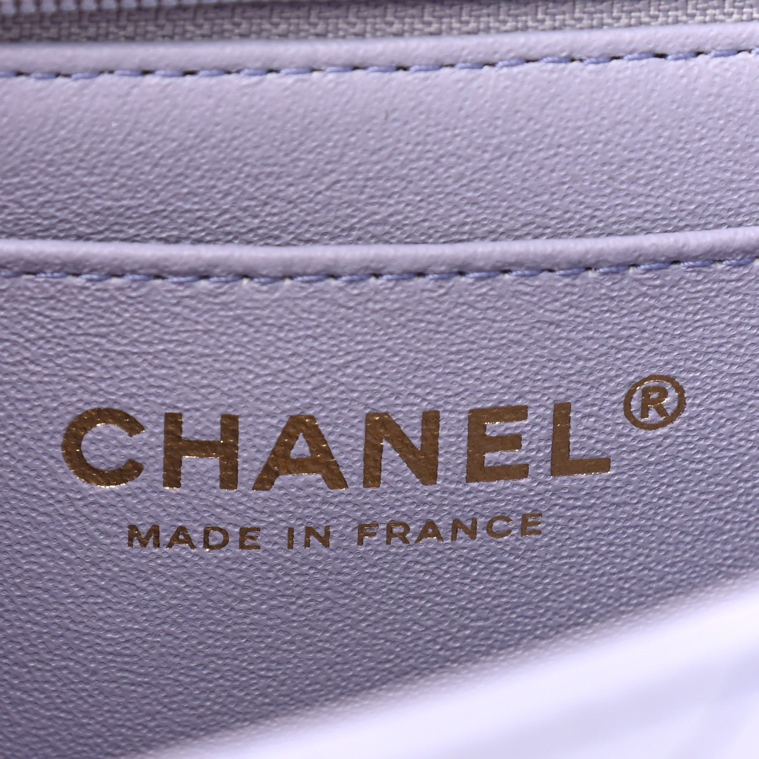Chanel Lambskin Quilted Mini Top Handle Rectangular Flap Light Purple 6 of 9