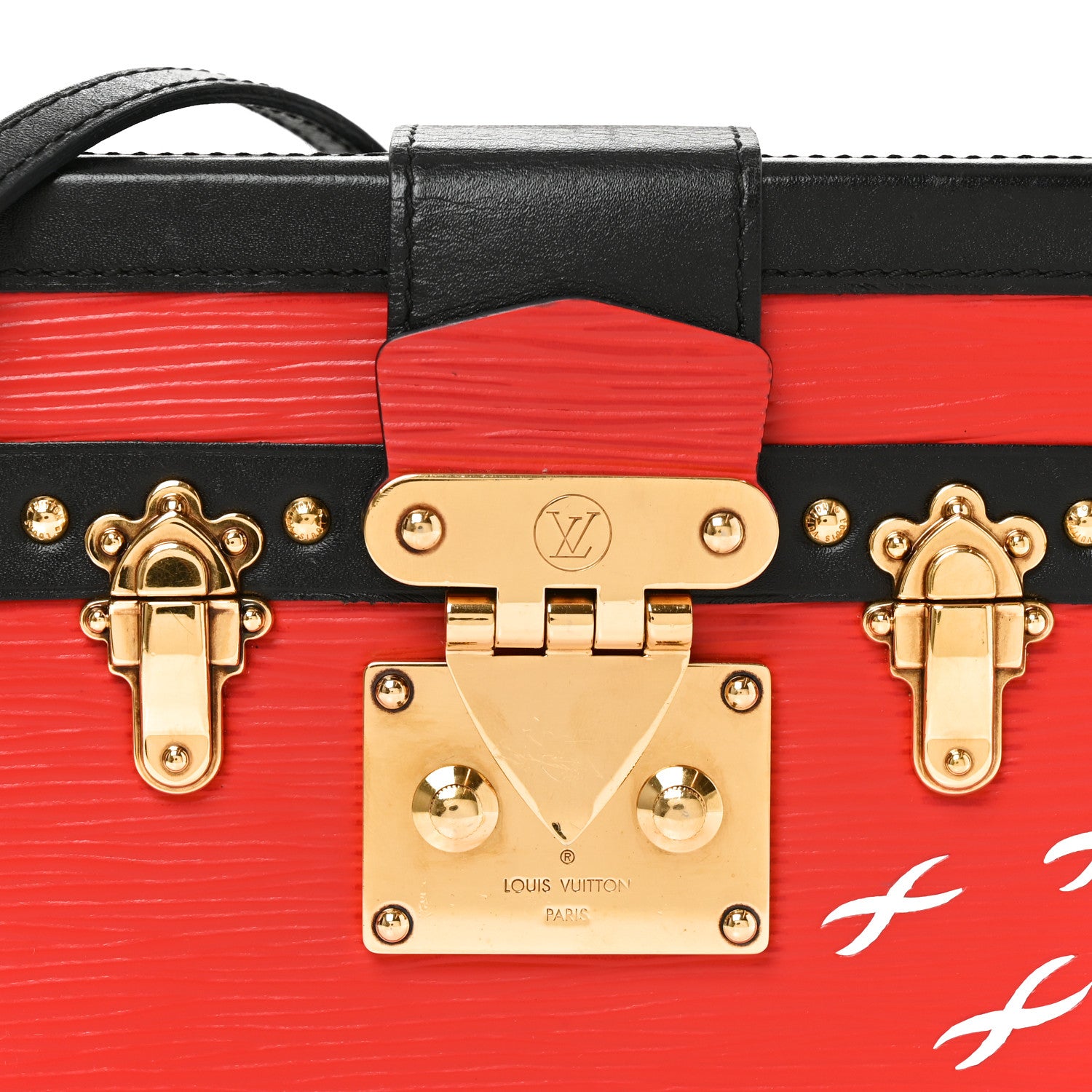 Louis Vuitton Epi Petite Malle Coquelicot 7 of 9