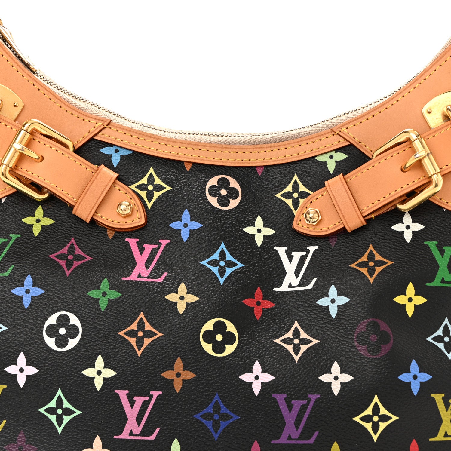 Louis Vuitton Monogram Multicolor Greta Black 8 of 12