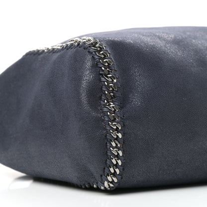 Stella McCartney Shaggy Deer Falabella Reversible Tote Navy Camel 8 of 10