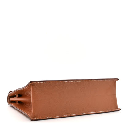 Hermes Evercolor Kelly Danse II Belt Bag Gold 4 of 12