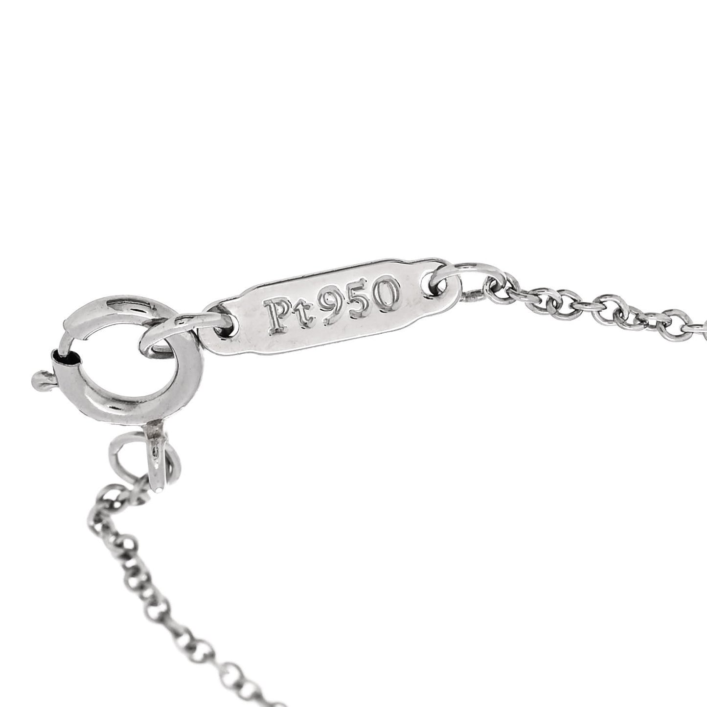 Platinum Diamond Heart Bracelet