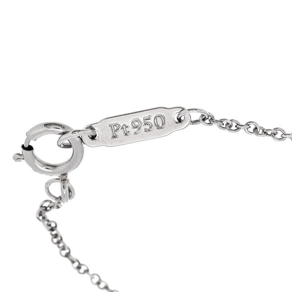Tiffany Platinum Diamond Heart Bracelet 4 of 5